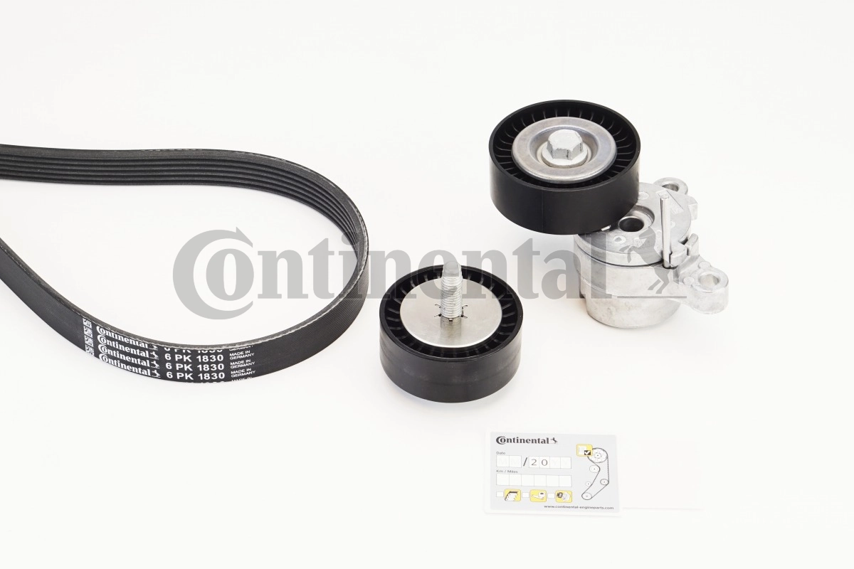 V-ribbed Belt Set